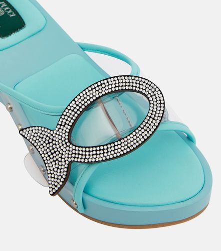 Mules Musa en cuir et PVC à cristaux - Pucci - Modalova