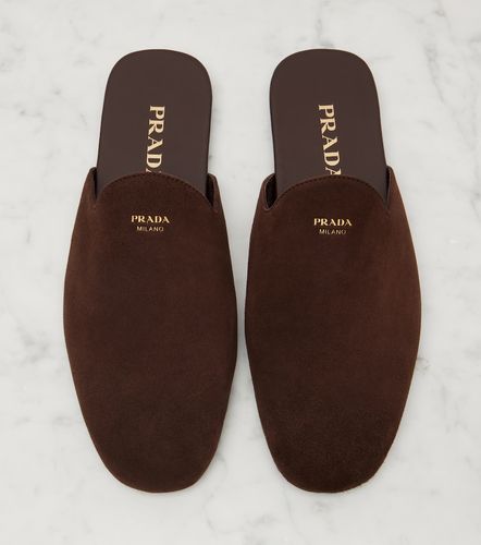 Prada Mules en daim - Prada - Modalova