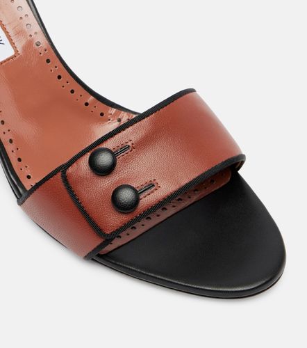 Mules Muluka 70 en cuir - Manolo Blahnik - Modalova