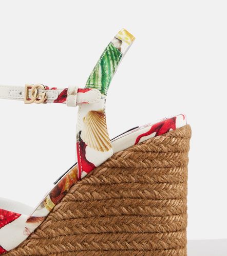 Espadrilles compensées Capri Cava - Dolce&Gabbana - Modalova