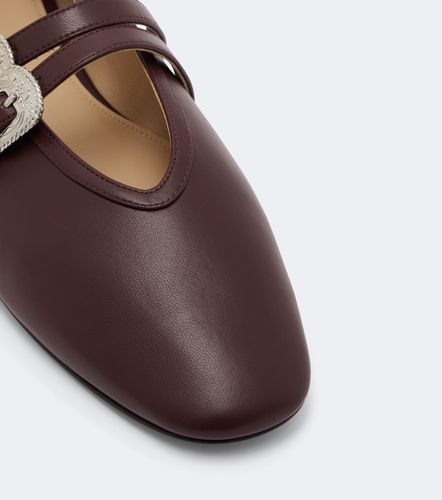 Le Monde Béryl Ballerines Mary Jane Claudia en cuir - Le Monde Beryl - Modalova