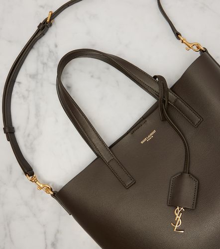Sac Toy Shopping N/S en cuir - Saint Laurent - Modalova