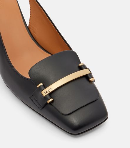 Escarpins slingback 50 en cuir - Tod's - Modalova