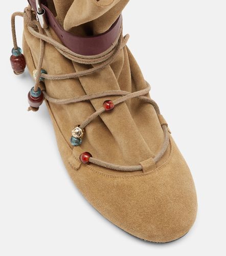 Bottines Letiz en daim - Isabel Marant - Modalova