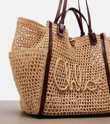 Chloé Cabas Chloé Iconic Small en raphia - Chloe - Modalova