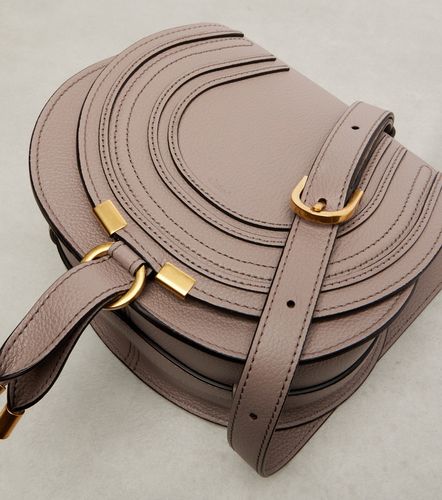Chloé Sac Marcie Small en cuir - Chloe - Modalova