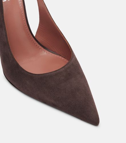 Escarpins slingback Lidia 105 en daim - Paris Texas - Modalova