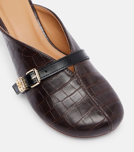 Ganni Mules 40 en cuir embossé - Ganni - Modalova