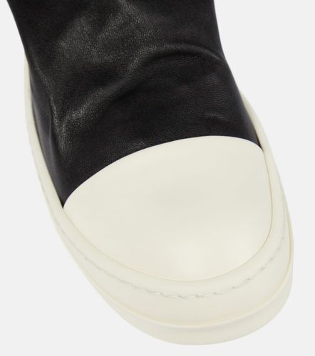 Cuissardes Stocking en cuir - Rick Owens - Modalova