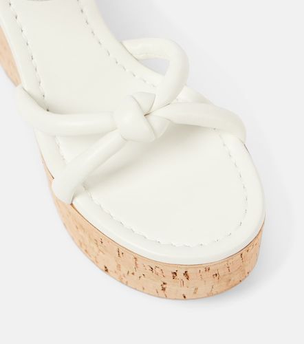 Sandales Alma à plateforme en cuir - Gianvito Rossi - Modalova