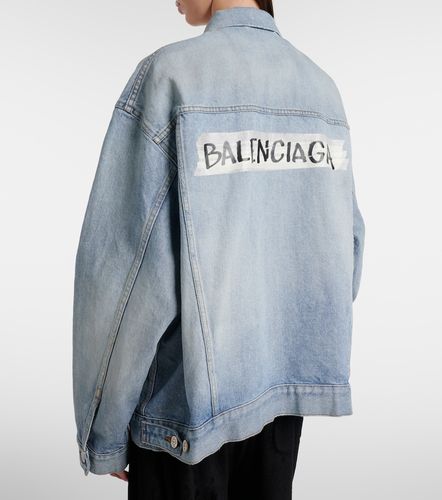 Balenciaga Veste en jean à logo - Balenciaga - Modalova