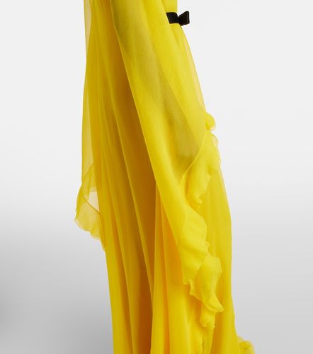Givenchy Robe longue en soie - Givenchy - Modalova