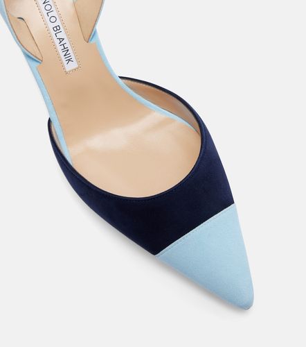 Escarpins slingback Capsli en daim - Manolo Blahnik - Modalova