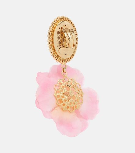 Boucles d’oreilles clip à ornements floraux - Dolce&Gabbana - Modalova