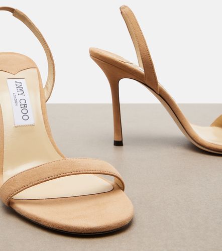 Sandales slingback Jenn en daim - Jimmy Choo - Modalova