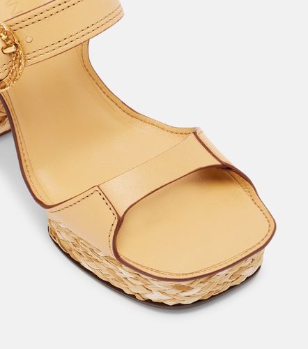 Sandales à plateforme Solena en cuir - Zimmermann - Modalova