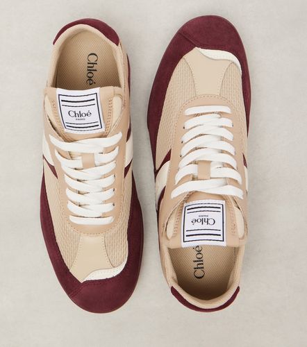 Chloé Baskets Chloé Kick en toile et daim - Chloe - Modalova