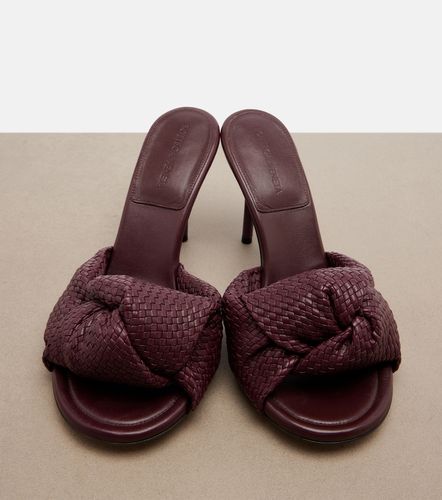 Mules Cherry Intreccio en cuir - Bottega Veneta - Modalova