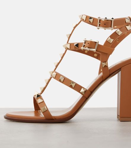 Sandales Rockstud 90 en cuir - Valentino Garavani - Modalova