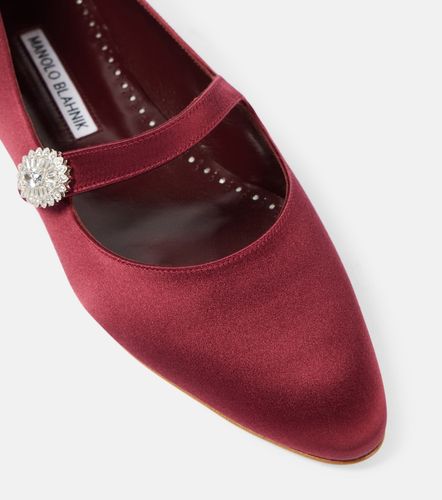 Ballerines Marijanaflat à ornements - Manolo Blahnik - Modalova