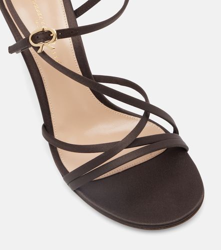 Gianvito Rossi Sandales en satin - Gianvito Rossi - Modalova
