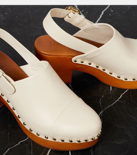 Chloé Sandales Jeannette en cuir - Chloe - Modalova