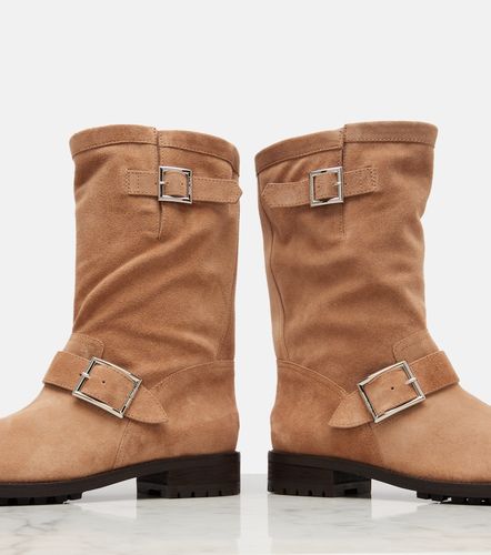 Jimmy Choo Bottines Biker en daim - Jimmy Choo - Modalova