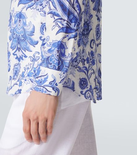 Etro Chemise Roma imprimée en lin - Etro - Modalova