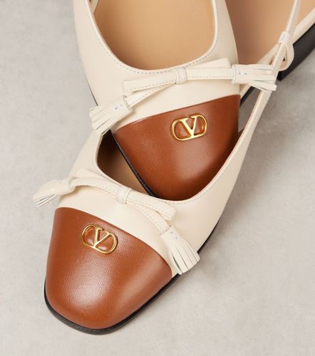 Ballerines Valet Du Roi en cuir - Valentino Garavani - Modalova