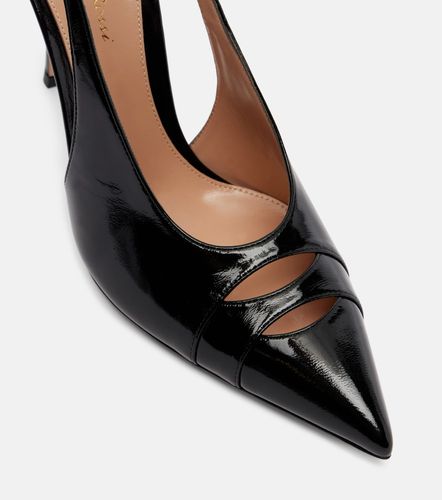 Escarpins slingback en cuir verni - Gianvito Rossi - Modalova
