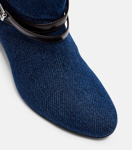 Bottes compensées Kat en denim - Ganni - Modalova