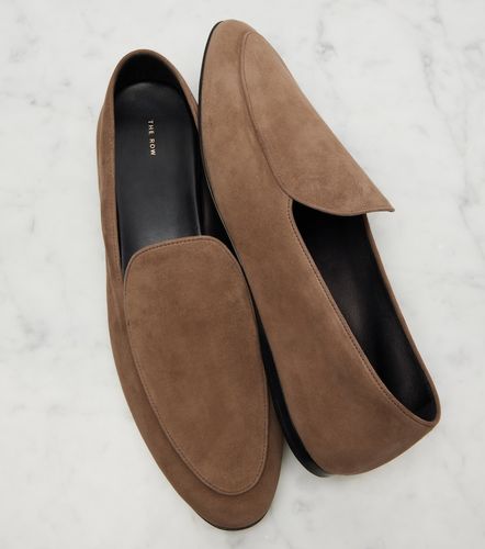 The Row Mocassins Soft en daim - The Row - Modalova