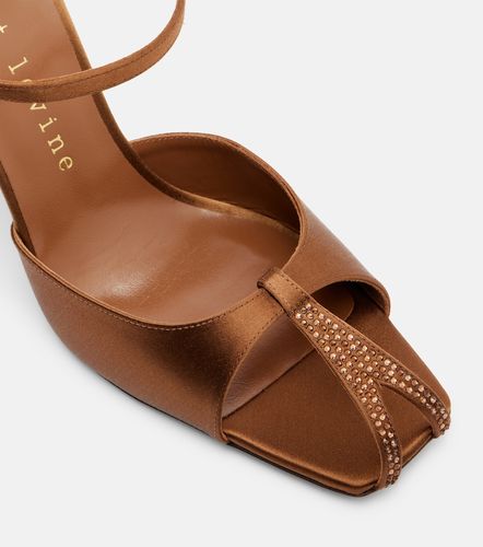 Mules Hidden Gem en satin à ornements - Herbert Levine - Modalova