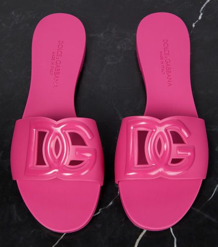 Mules DG en caoutchouc - Dolce&Gabbana - Modalova