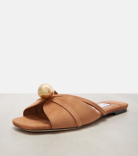 Jimmy Choo Mules Siva en daim - Jimmy Choo - Modalova