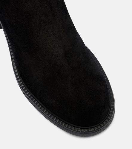 Bottines Chelsea Gommino en daim et shearling - Tod's - Modalova
