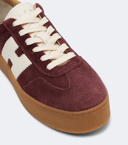 Baskets compensées Cool en daim - Hogan - Modalova