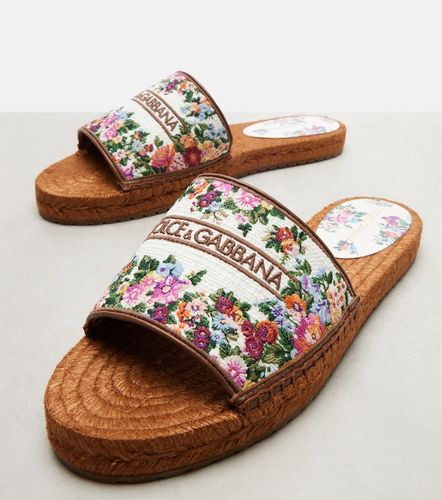 Dolce&Gabbana Mules à fleurs - Dolce&Gabbana - Modalova