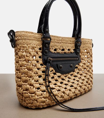 Cabas Le City Small en raphia - Balenciaga - Modalova