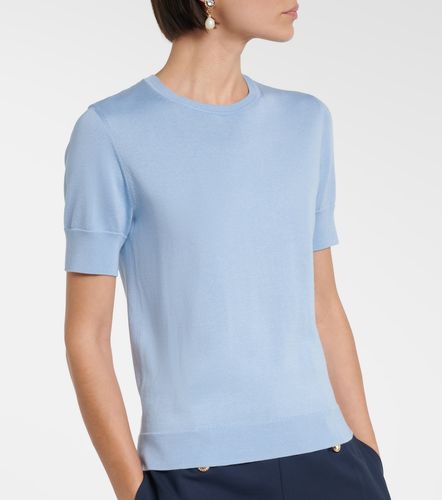 T-shirt en soie et coton - Carolina Herrera - Modalova