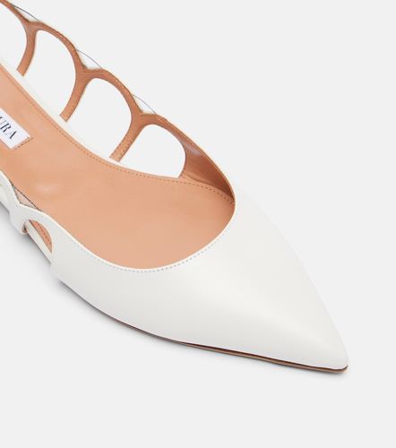 Ballerines slingback Endless Love en cuir - Aquazzura - Modalova
