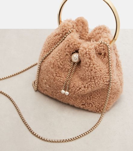 Sac seau Bon Bon Small en shearling - Jimmy Choo - Modalova