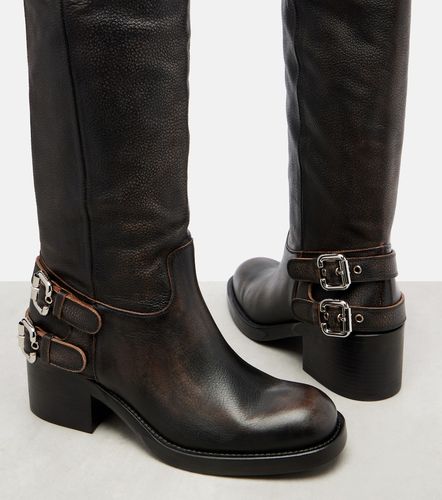 Chloé Bottes Dakota en cuir - Chloe - Modalova