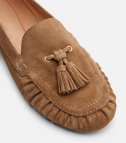 Mocassins Théa en daim - Gianvito Rossi - Modalova