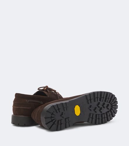 Chaussures bateau Guston en daim - Studio Nicholson - Modalova
