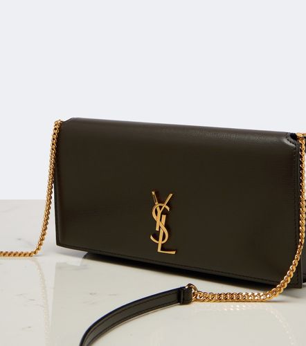 Pochette pour téléphone Cassandre en cuir - Saint Laurent - Modalova