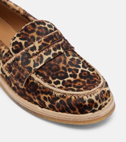 Mocassins Jerry en cuir façon poulain - Golden Goose - Modalova