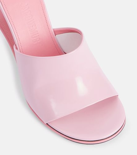 Jacquemus Mules Doubles en cuir - Jacquemus - Modalova