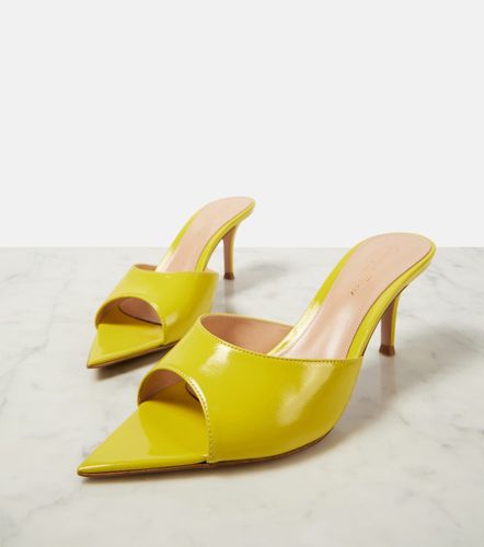 Gianvito Rossi Mules Pat 70 en cuir - Gianvito Rossi - Modalova