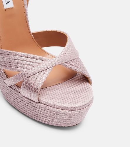 Sandales à plateau Sundance - Aquazzura - Modalova